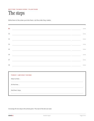 Break It Apart — a real page from the 3-page printable